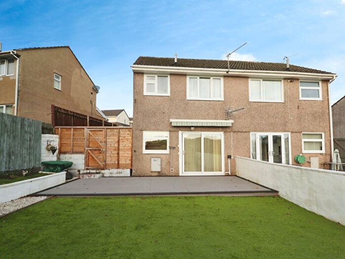 2 Bedroom Semi-Detached House For Sale In Heol Seward, Beddau, Pontypridd, CF38