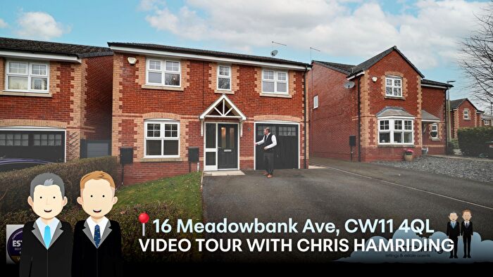 4 Bedroom Detached House For Sale In Meadowbank Avenue, Sandbach, CW11