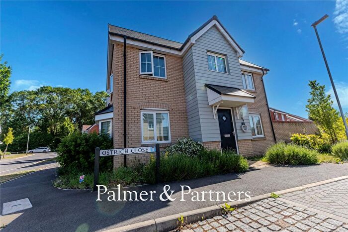 3 Bedroom Detached House For Sale In Ostrich Close, Wherstead, Suffolk, IP2