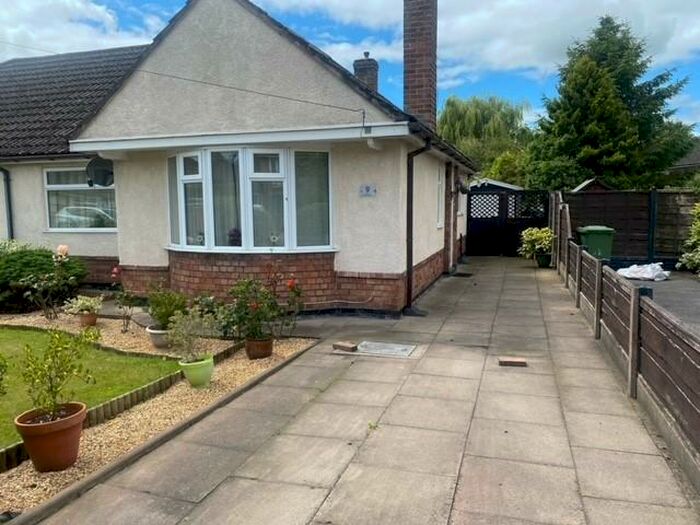 2 Bedroom Bungalow To Rent In Queens Drive, Sandbach, CW11