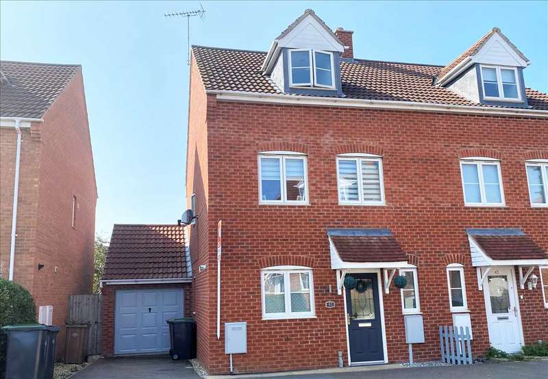 4 Bedroom Semi Detached House For Sale In Elder Close, Witham St. Hughs