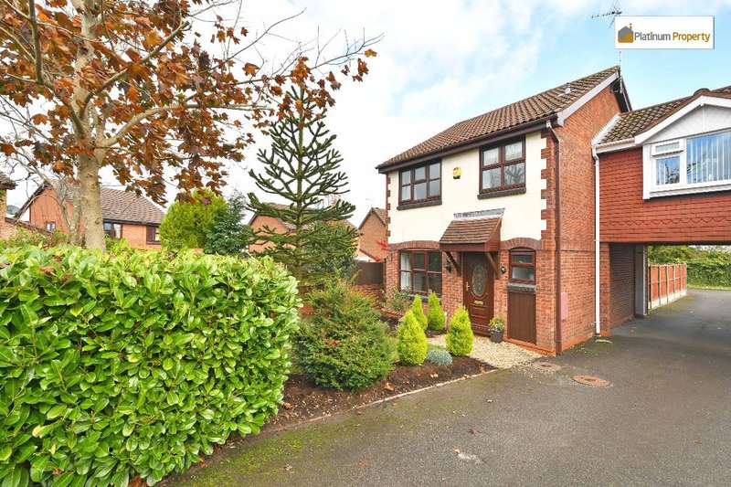 3 Bedroom Link Detached House For Sale In Falcon Road, Stokeontrent, ST3