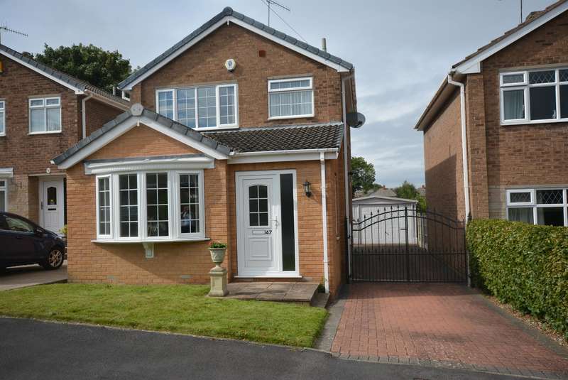 3 Bedroom Detached House For Sale In Rockingham Close, Chesterfield, S40