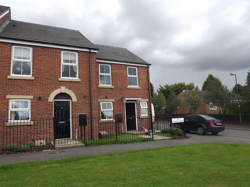 2 Bedroom End Of Terrace House To Rent In Wilson Close, Cassop, Durham, DH6