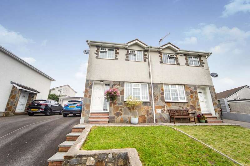 3 Bedroom Semi-Detached House To Rent In Ty Gwyn Drive, Brackla, Bridgend, CF31
