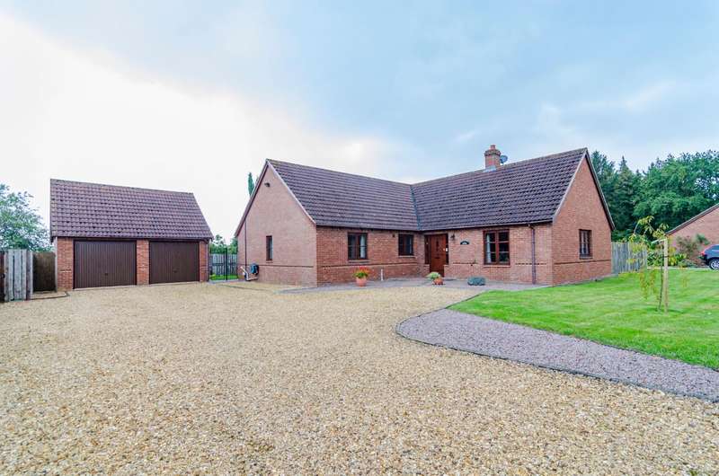 3 Bedroom Detached Bungalow For Sale In Rippingale Road, Kirkby Underwood, PE10