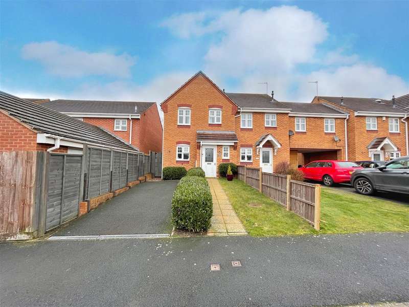 3 Bedroom Semi Detached House For Sale In Barn Way, Cannock, WS12