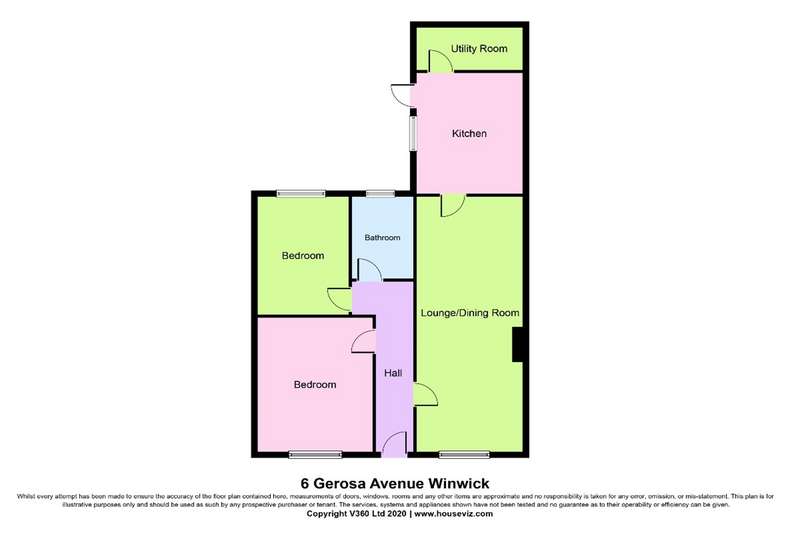 2 Bedroom Bungalow For Sale In Gerosa Avenue, Winwick, Warrington, WA2