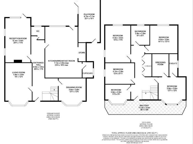 5 Bedroom Detached House For Sale In Carbery Avenue, Southbourne