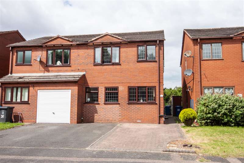 3 Bedroom SemiDetached House For Sale In Franklin Drive, Burntwood, WS7