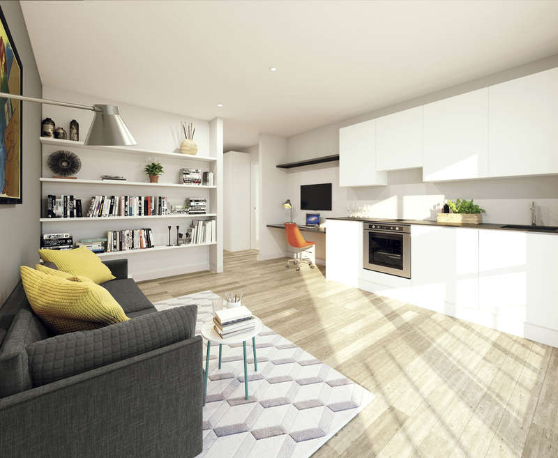 1 Bedroom Flat To Rent In The Leat Apartments, Exeter City Centre, EX4