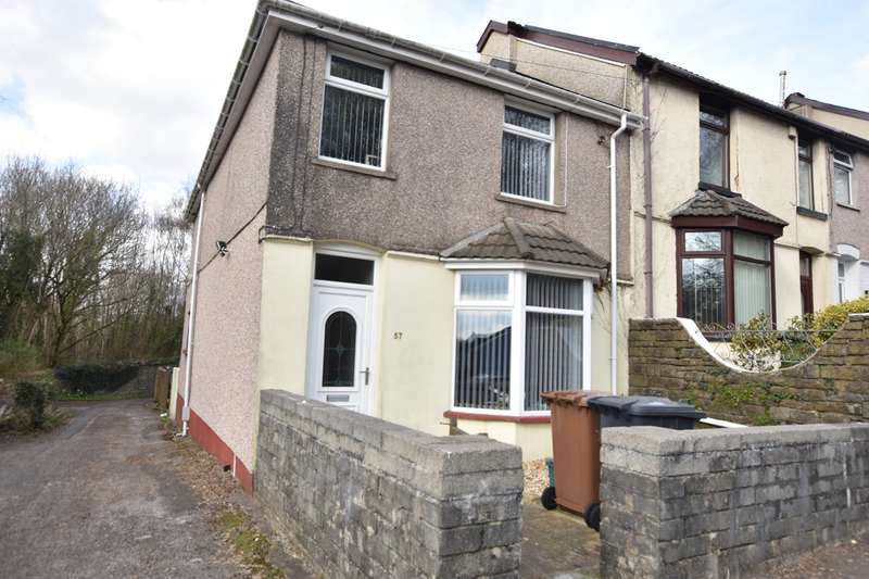 3 Bedroom End Of Terrace House For Sale In High Street, Pengam