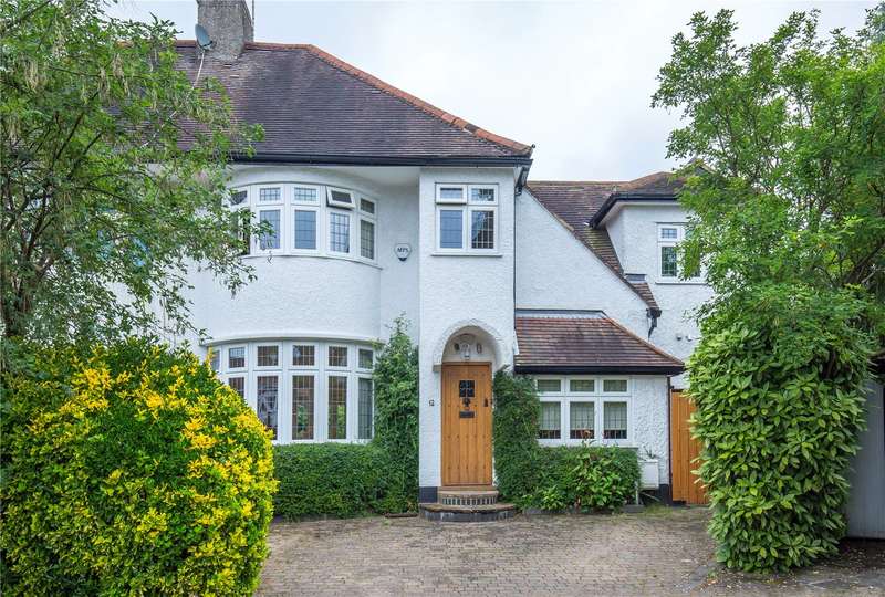 4 Bedroom Semi Detached House For Sale In Copthall Gardens, Mill Hill
